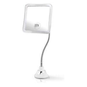 Adjustable Magnifying Mirror with Flexible Neck